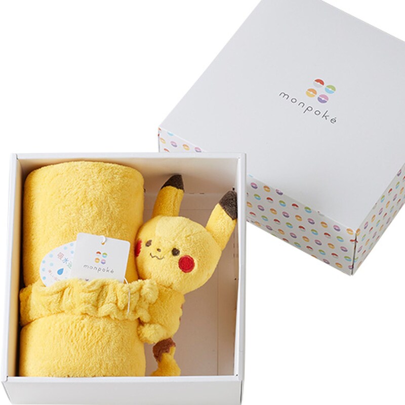 モンポケ ピカチュウマスコット付き ブランケット 男の子 女の子 ベビー モンポケ 通販のベルメゾンネット
