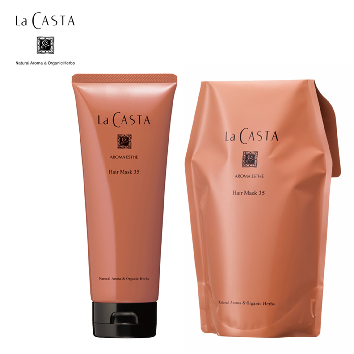 アロマエステ ヘアマスク 35 【しっとりなめらか】(トリートメント)(ラ・カスタ) アロマエステ ヘアマスク 35 【しっとりなめらか】(トリートメント)(ラ・カスタ)