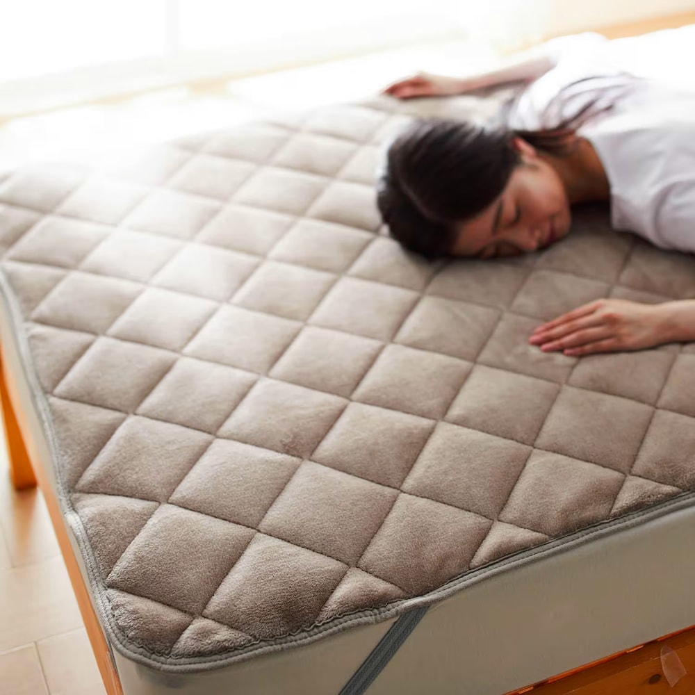 中わたをいれたキルト仕様。まるで毛布のような暖かさが魅力！