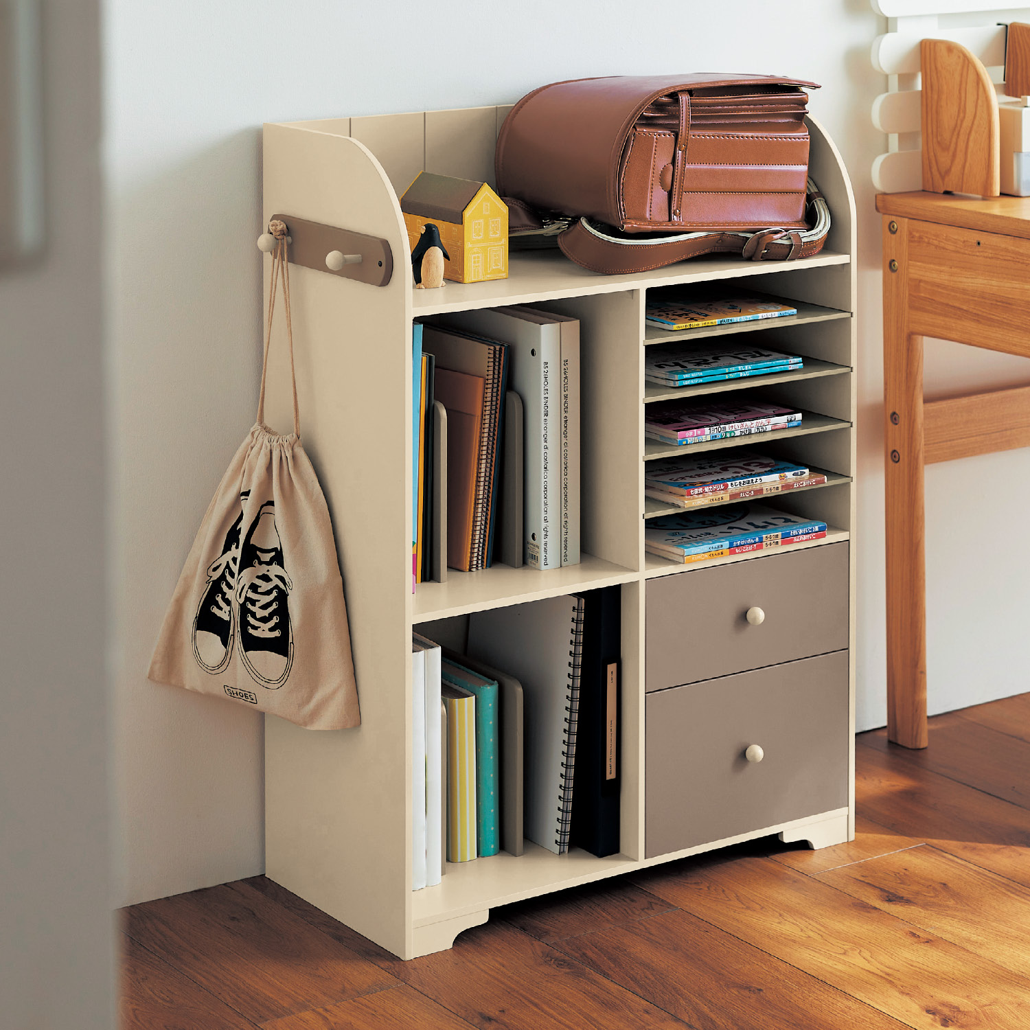 【ベルメゾン】ランドセルラック 【選べる4色×4タイプ】 【ベルメゾン】ランドセルラック 【選べる4色×4タイプ】