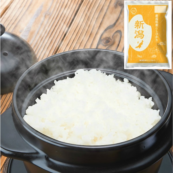 【ベルメゾン】【令和7年産】 新潟産こしひかり 5kg