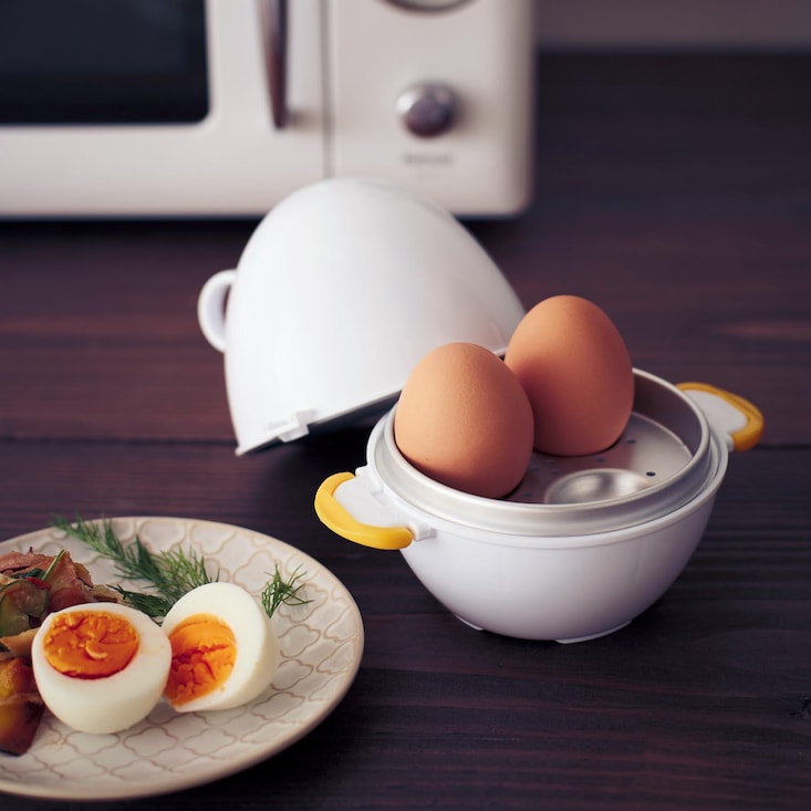 電子レンジでらくちん！ゆでたまご ＜2個用／3個用／4個用＞