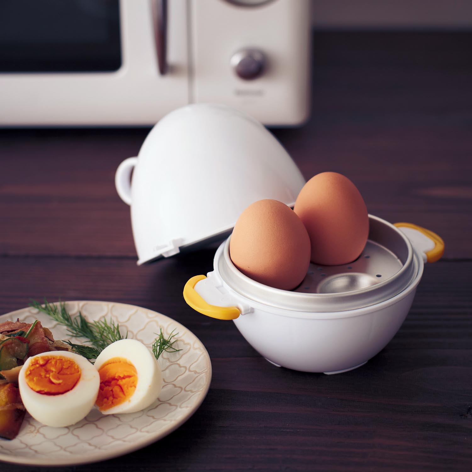 電子レンジでらくちん!ゆでたまご <2個用/3個用/4個用> 電子レンジでらくちん!ゆでたまご <2個用/3個用/4個用>