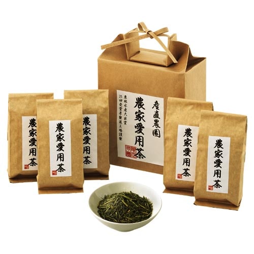 ＜ベルメゾン＞農家愛用茶セット 100g×5袋