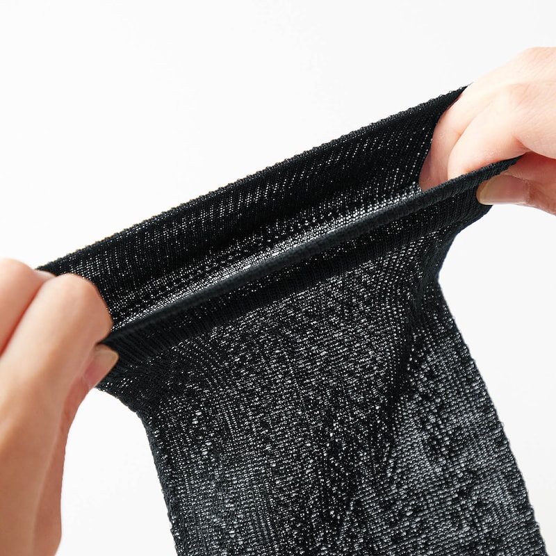 足口ゆったり幅広ゴム