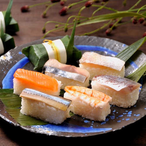 紀州あせ葉寿司かご盛セット６種 １２個