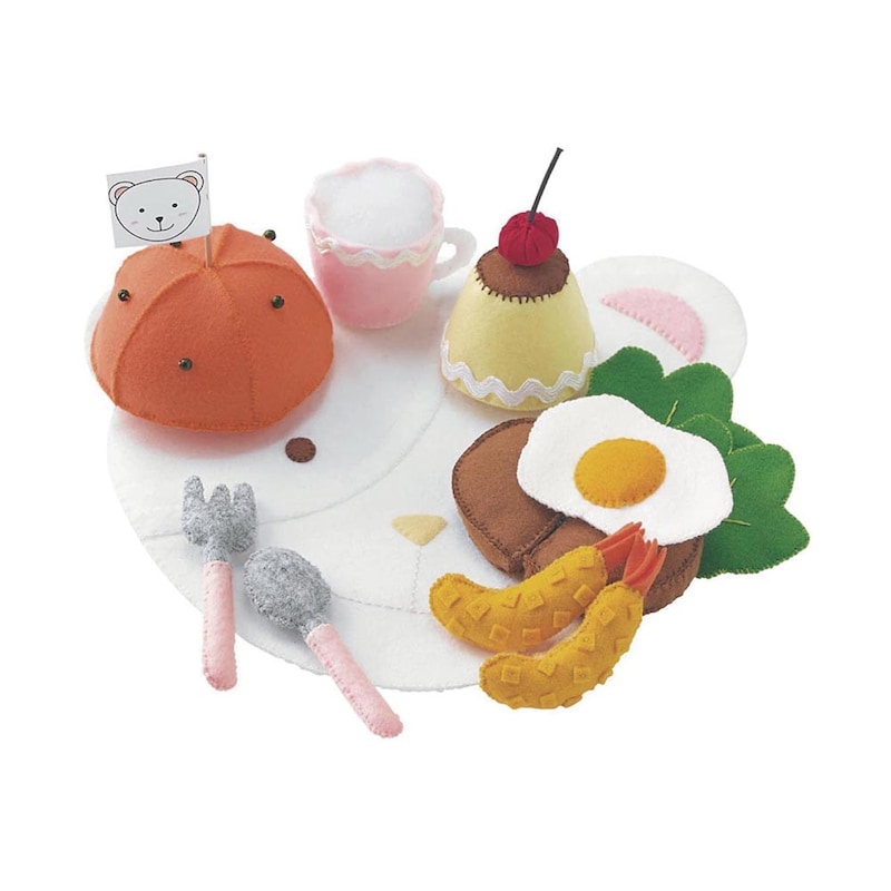定期お届け】 フエルトはカット済み！おままごと手作りキット ：12回 