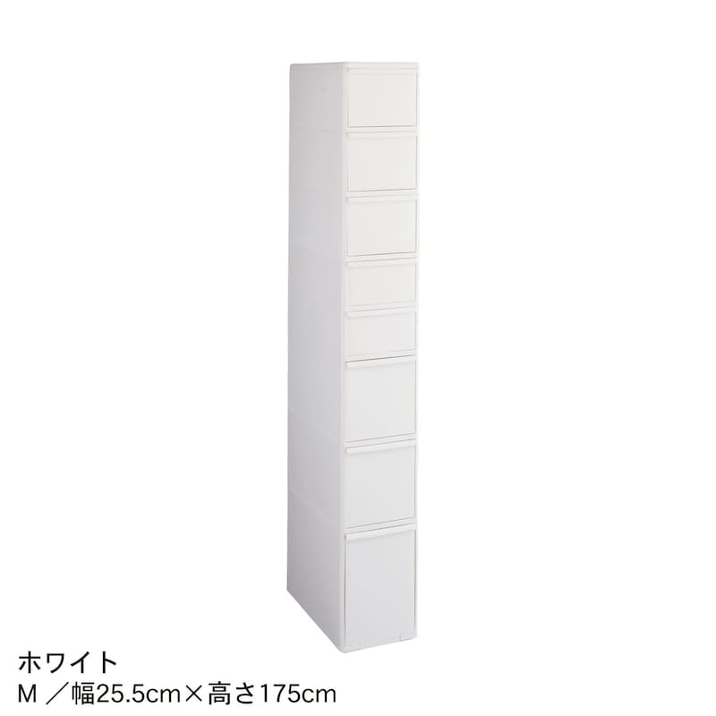 ホワイト／M(幅25.5×高さ175cm)