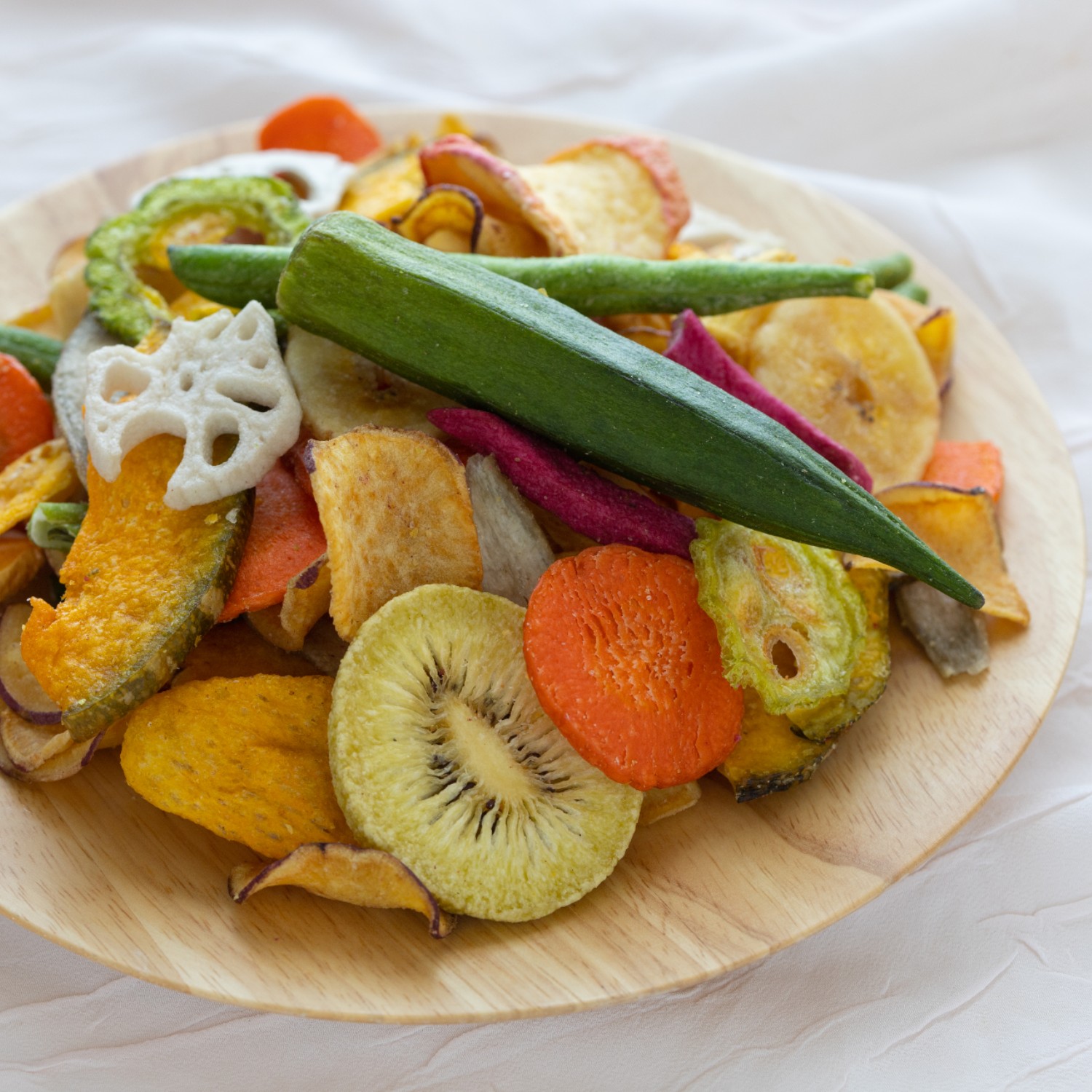 【豆徳】野菜果物チップス 480g