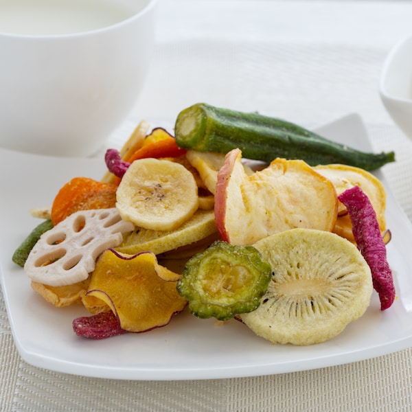 【豆徳】野菜果物チップス 390g