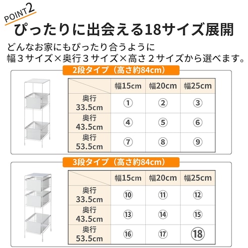 洗濯機サイドラック 【選べる1２タイプ】