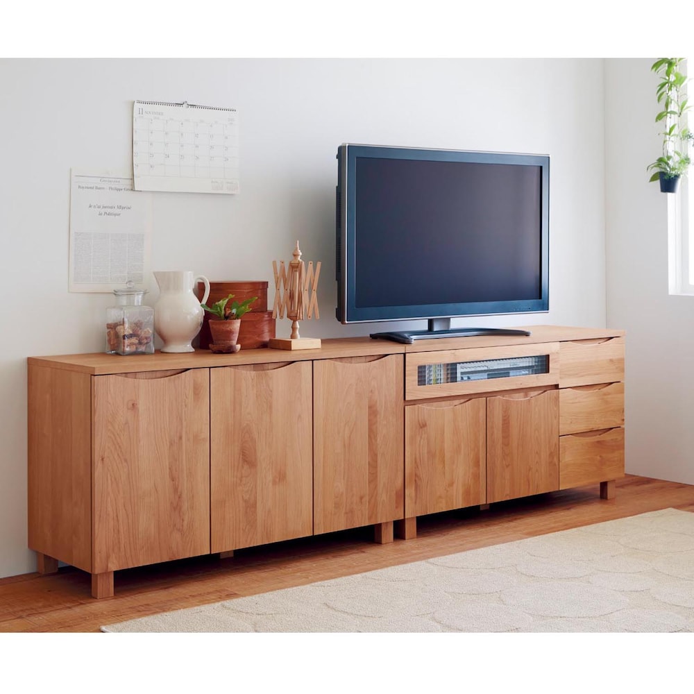 F・幅117×奥行45cm　※テレビ台は別ページで販売