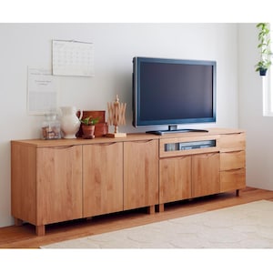 F・幅117×奥行45cm　※テレビ台は別ページで販売
