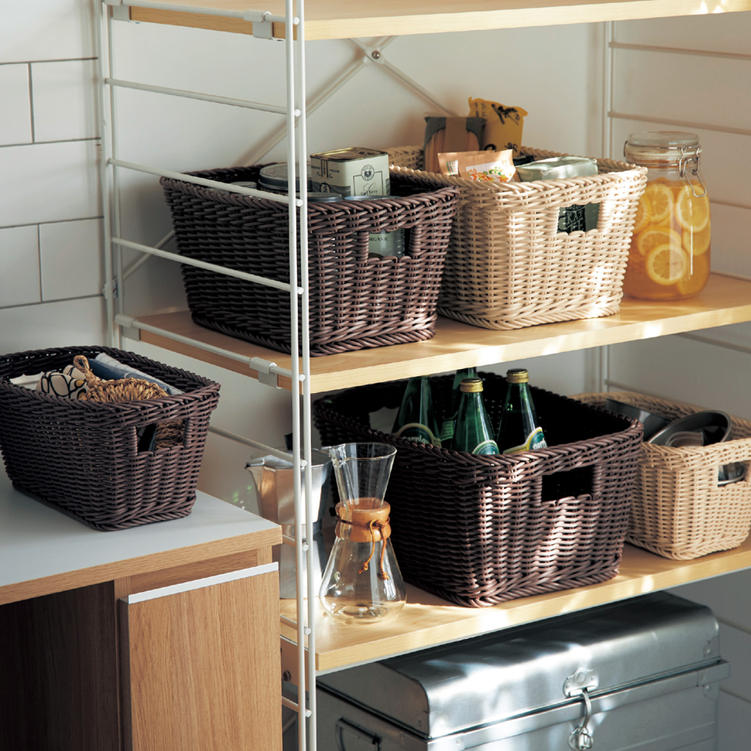 タオル 収納 かごの通販 通販のベルメゾンネット タオル 収納 かごの通販 通販のベルメゾンネット