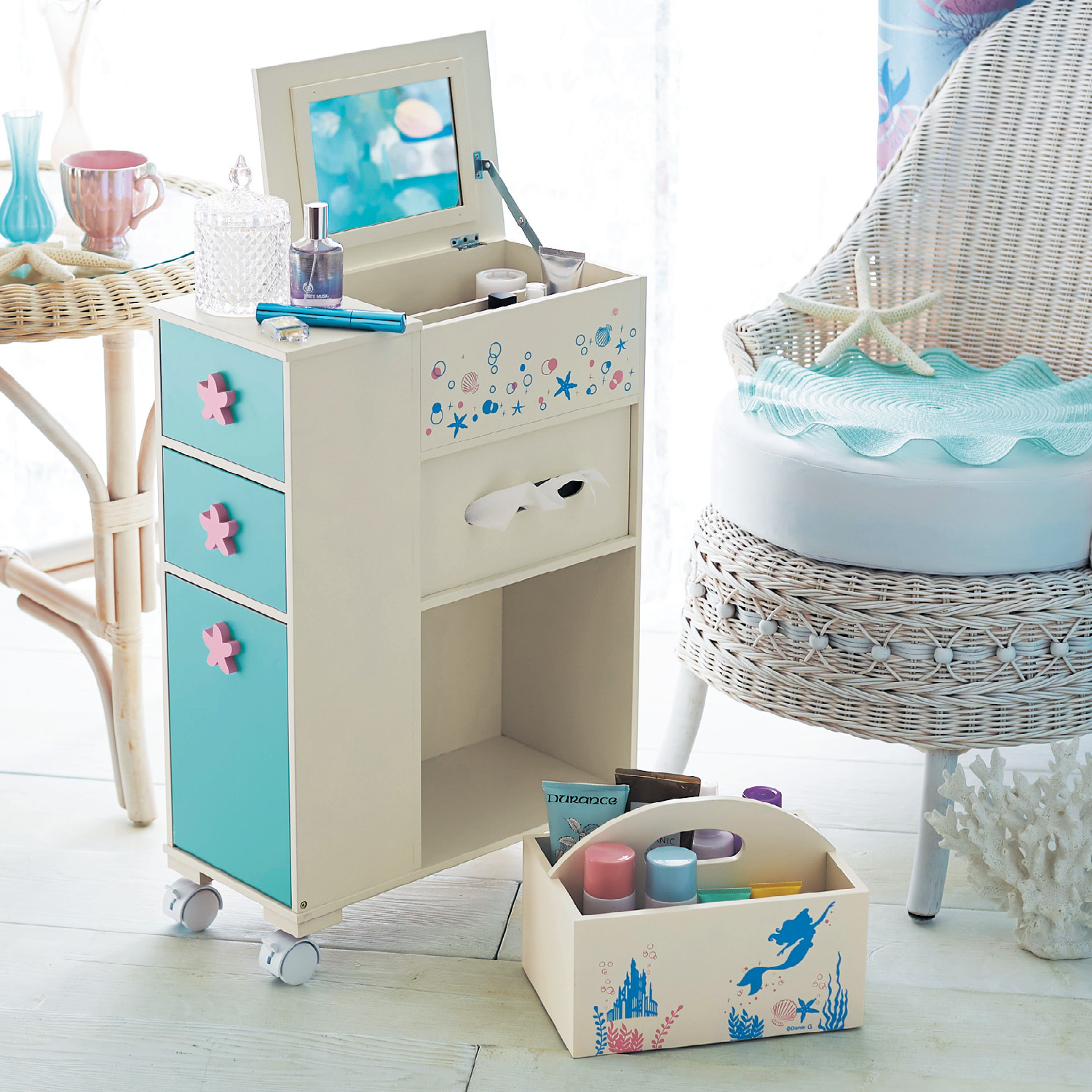 い出のひと時に とびきりのおしゃれを メイクボックス メイクワゴン ディズニー カラー アリエル ブルー Terahaku Jp い出のひと時に とびきりのおしゃれを メイクボックス メイクワゴン ディズニー カラー アリエル ブルー Terahaku Jp