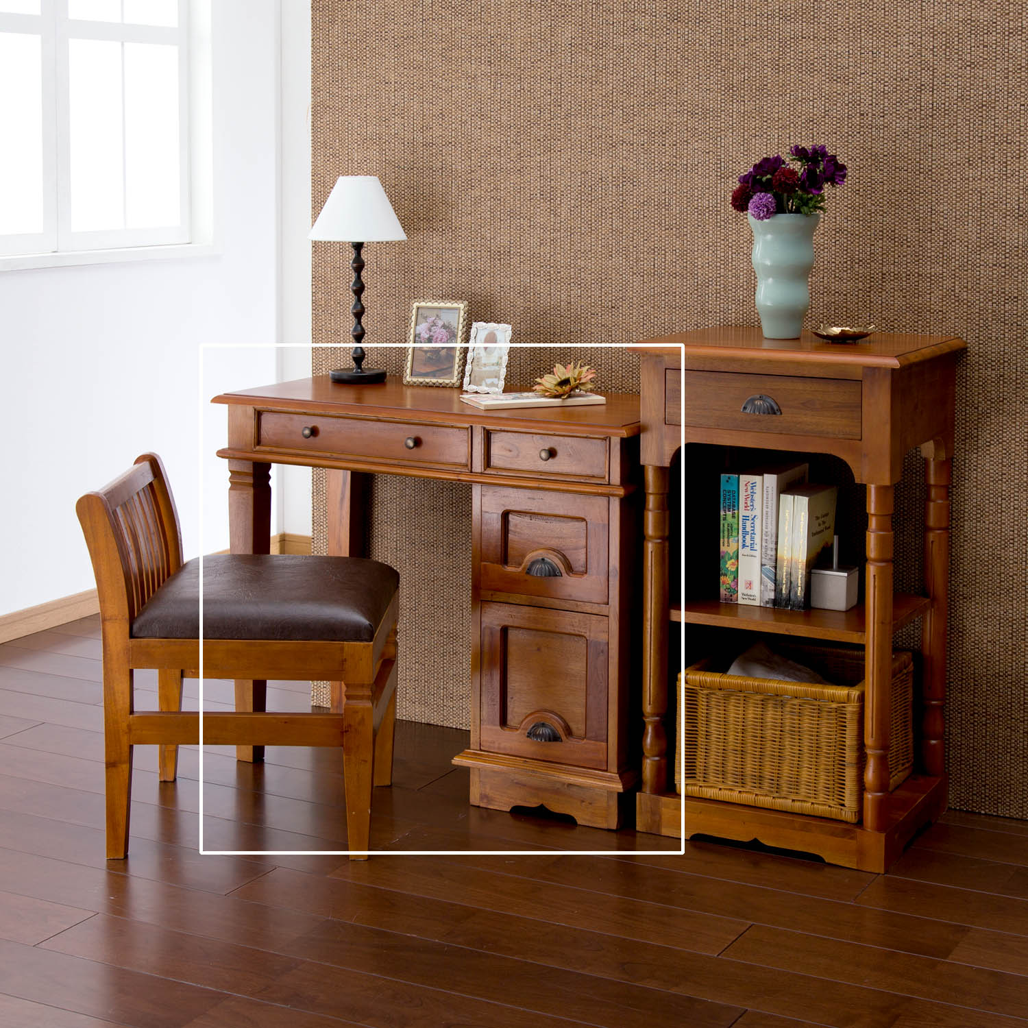 【ベルメゾン】アンティーク風パソコンデスク 【ベルメゾン】アンティーク風パソコンデスク