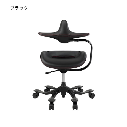 姿勢矯正機能付きレザー昇降チェア＜アイポール＞