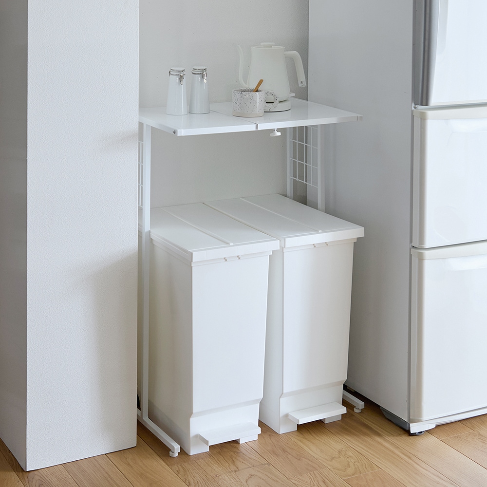 ダストペール上ラック（レンジ台/レンジラック）｜通販のベルメゾンネット