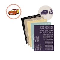 【カーズ／Bセット】Aセット＋フロッキー／5色　各1枚