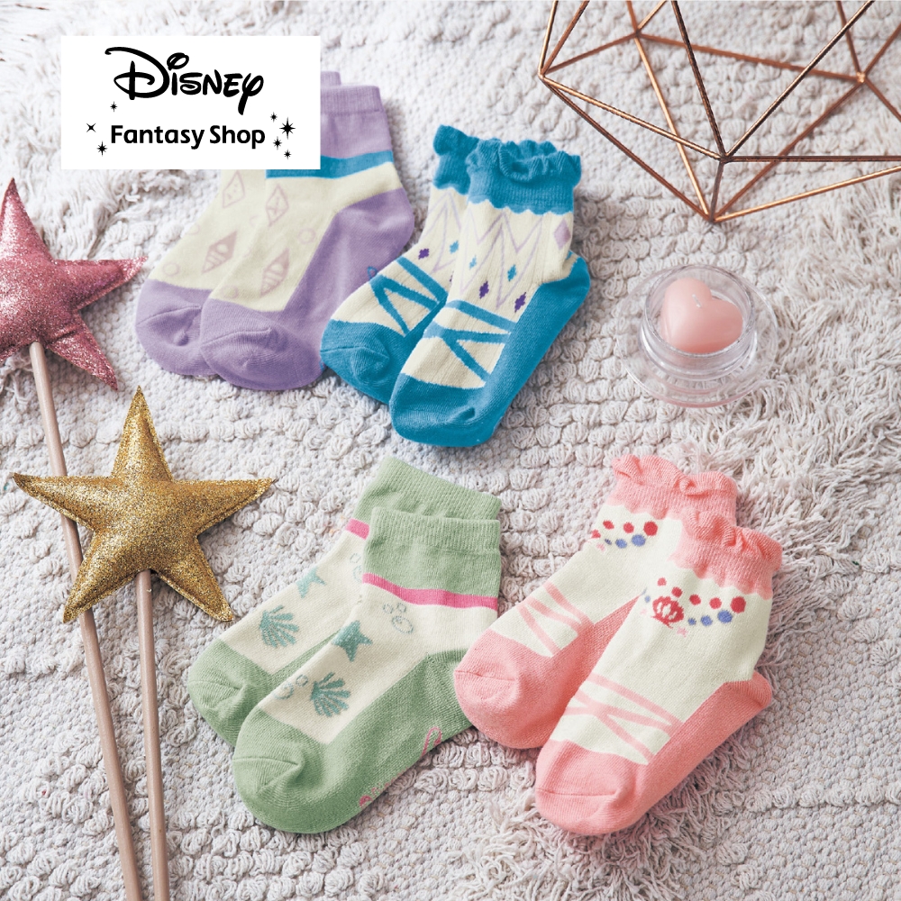 【ディズニー/Disney】靴下2柄セット(選べるキャラクター)