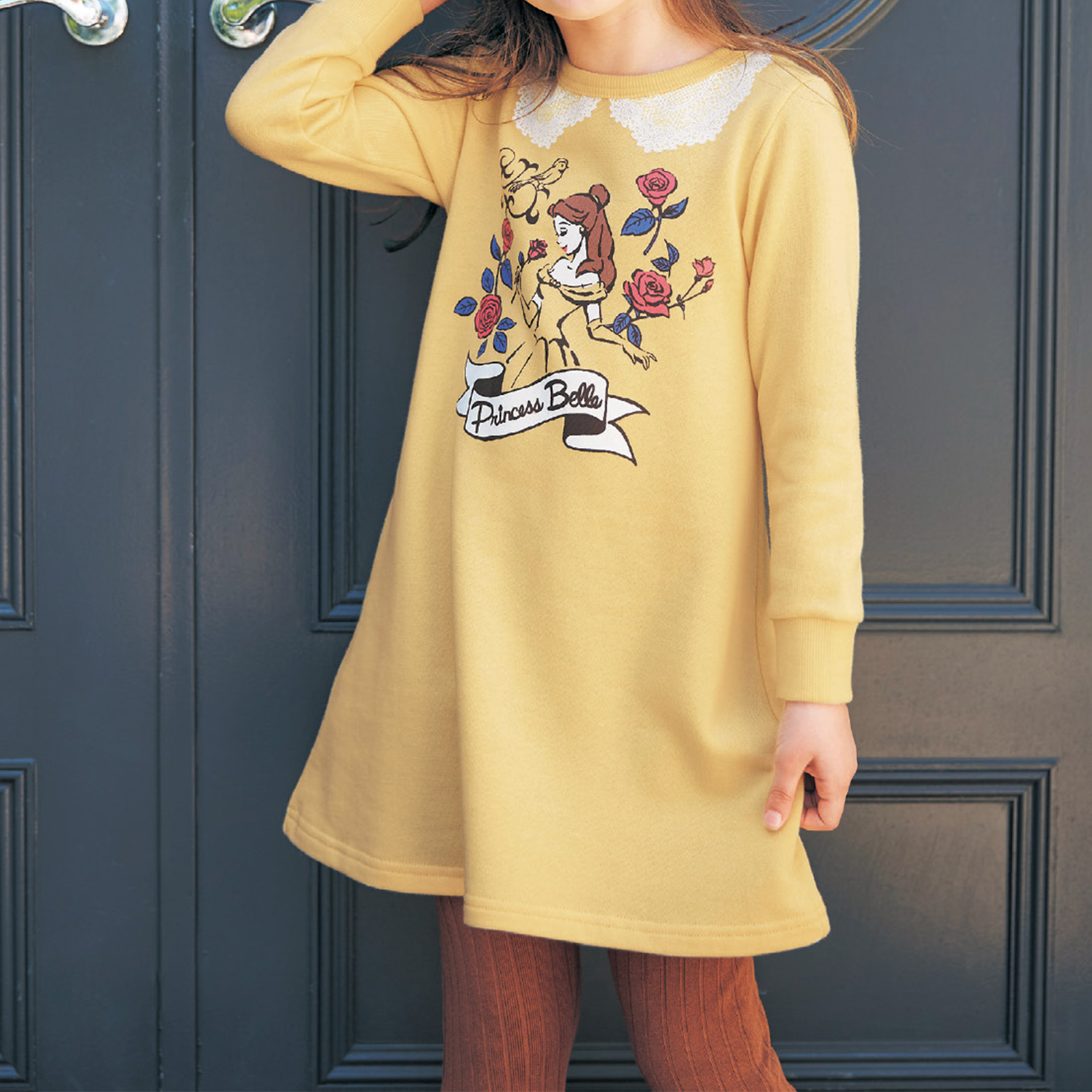 裏毛ワンピース 選べるキャラクター ディズニー Disney 通販のベルメゾンネット 裏毛ワンピース 選べるキャラクター ディズニー Disney 通販のベルメゾンネット