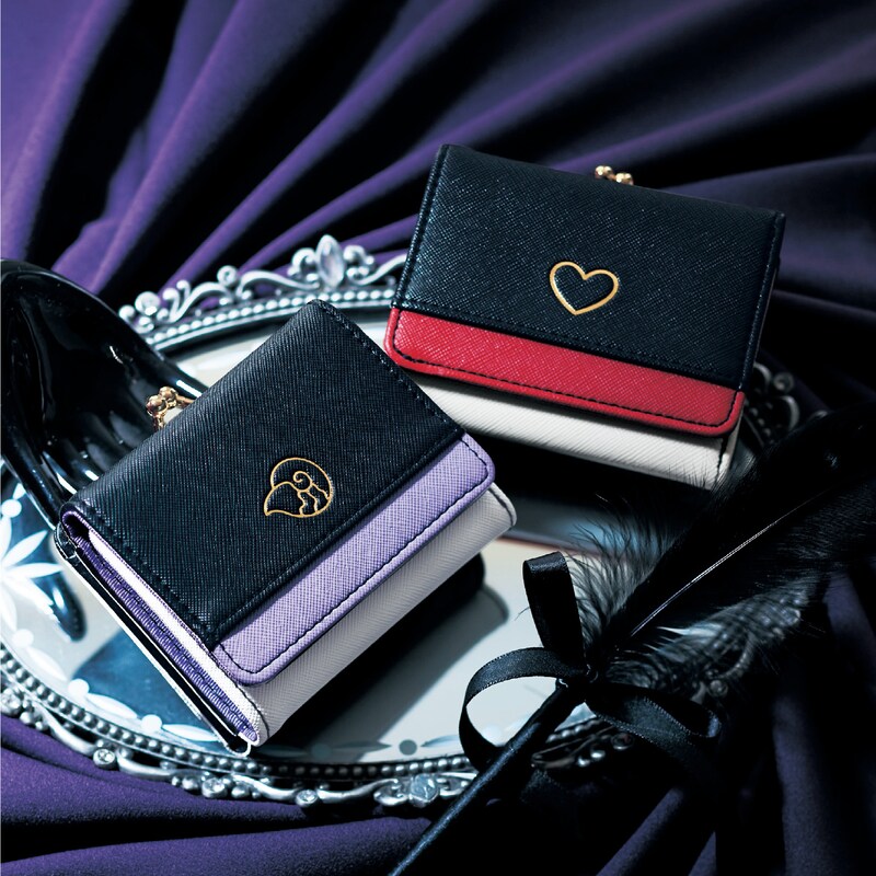 クリアカードケース付きバイカラー三つ折り財布 選べるキャラクター ディズニー Disney 通販のベルメゾンネット