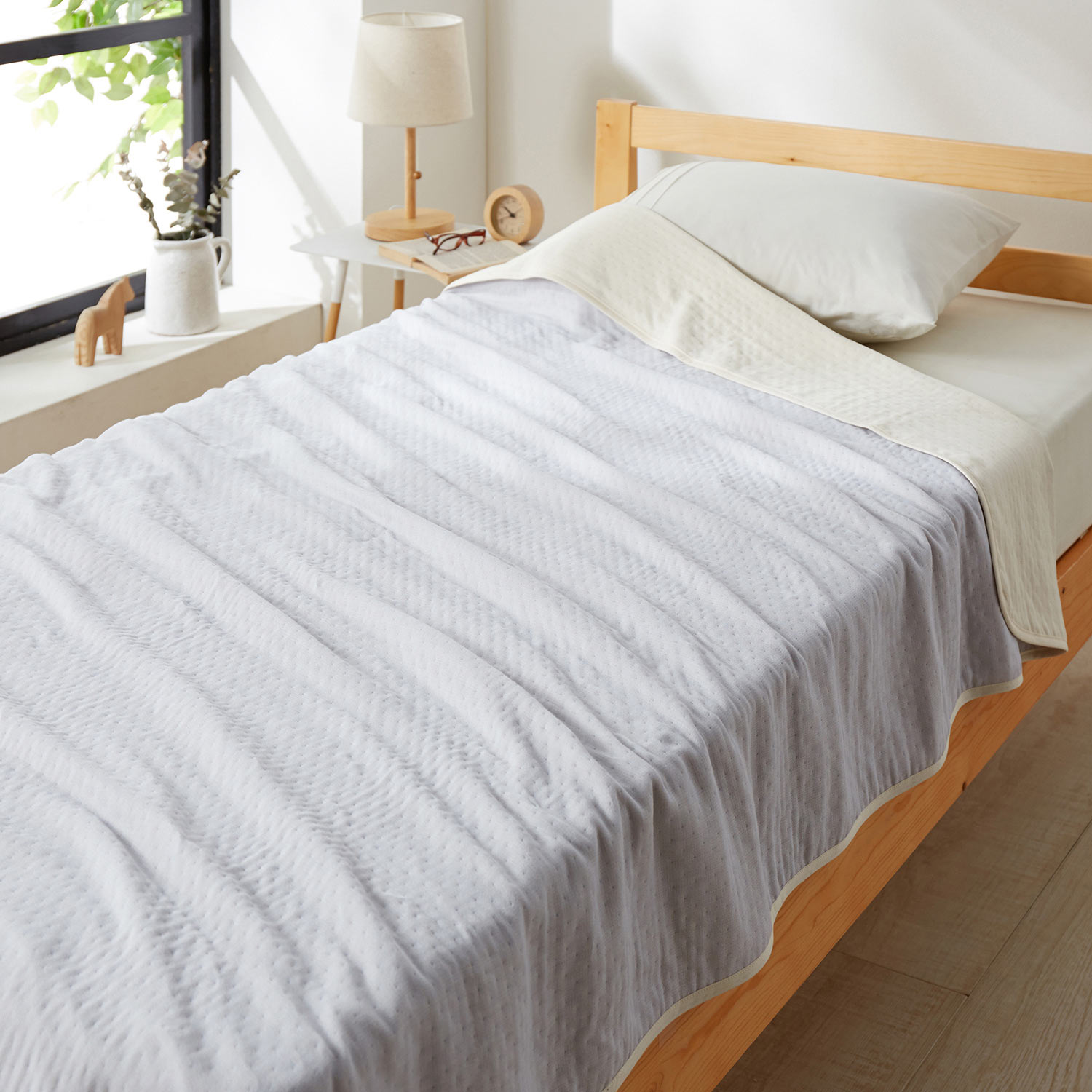 【ベルメゾン】11色から選べる6重織コットンガーゼケット 【ベルメゾン】11色から選べる6重織コットンガーゼケット