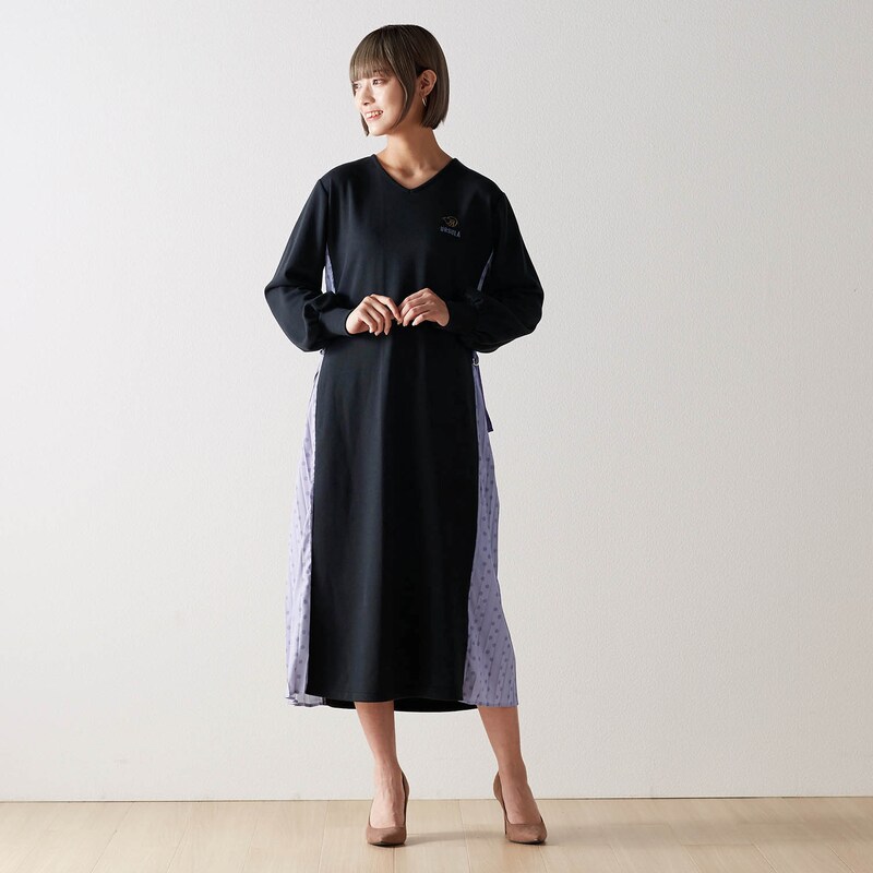 サイドプリーツワンピース ディズニー Disney 通販のベルメゾンネット