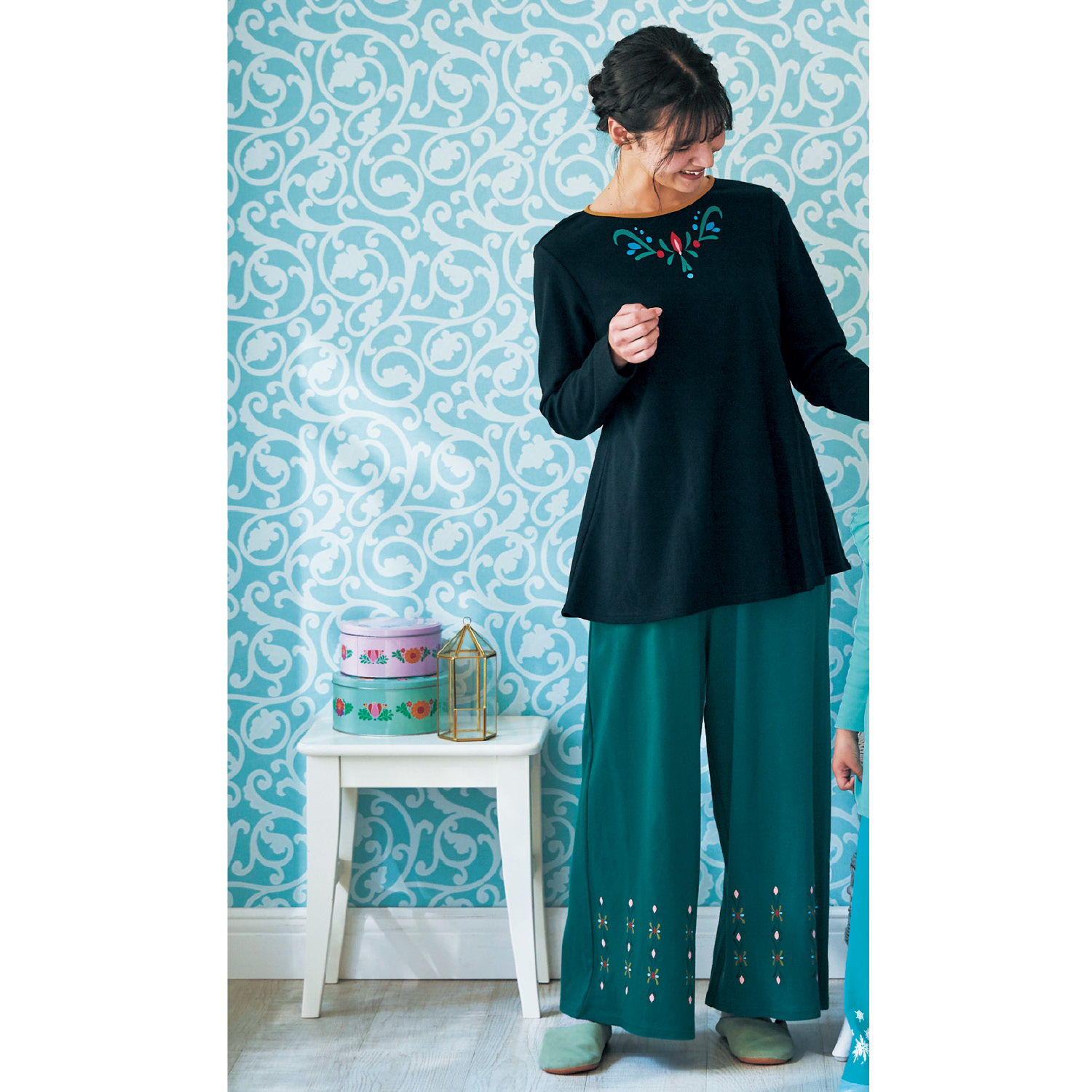 レディース 巾着付きパジャマ 選べるキャラクター ディズニー Disney 通販のベルメゾンネット レディース 巾着付きパジャマ 選べるキャラクター ディズニー Disney 通販のベルメゾンネット