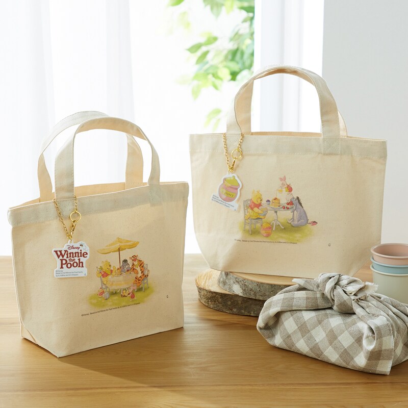チャーム付きミニトートバッグ くまのプーさん ディズニー Disney 通販のベルメゾンネット