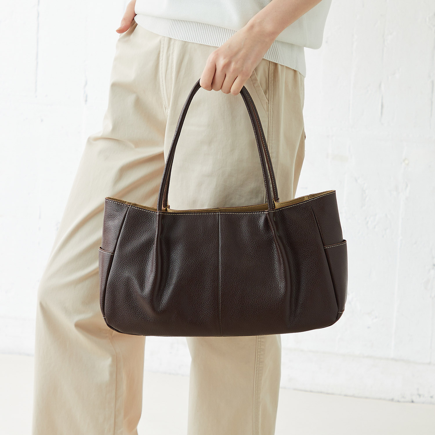 【リリー/LILY】本革トートバッグ