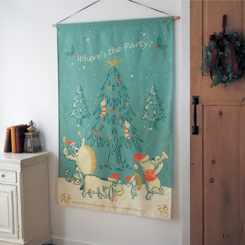 ぬいぐるみをつけても可愛い クリスマスタペストリー 選べるキャラクター ディズニー Disney 通販のベルメゾンネット