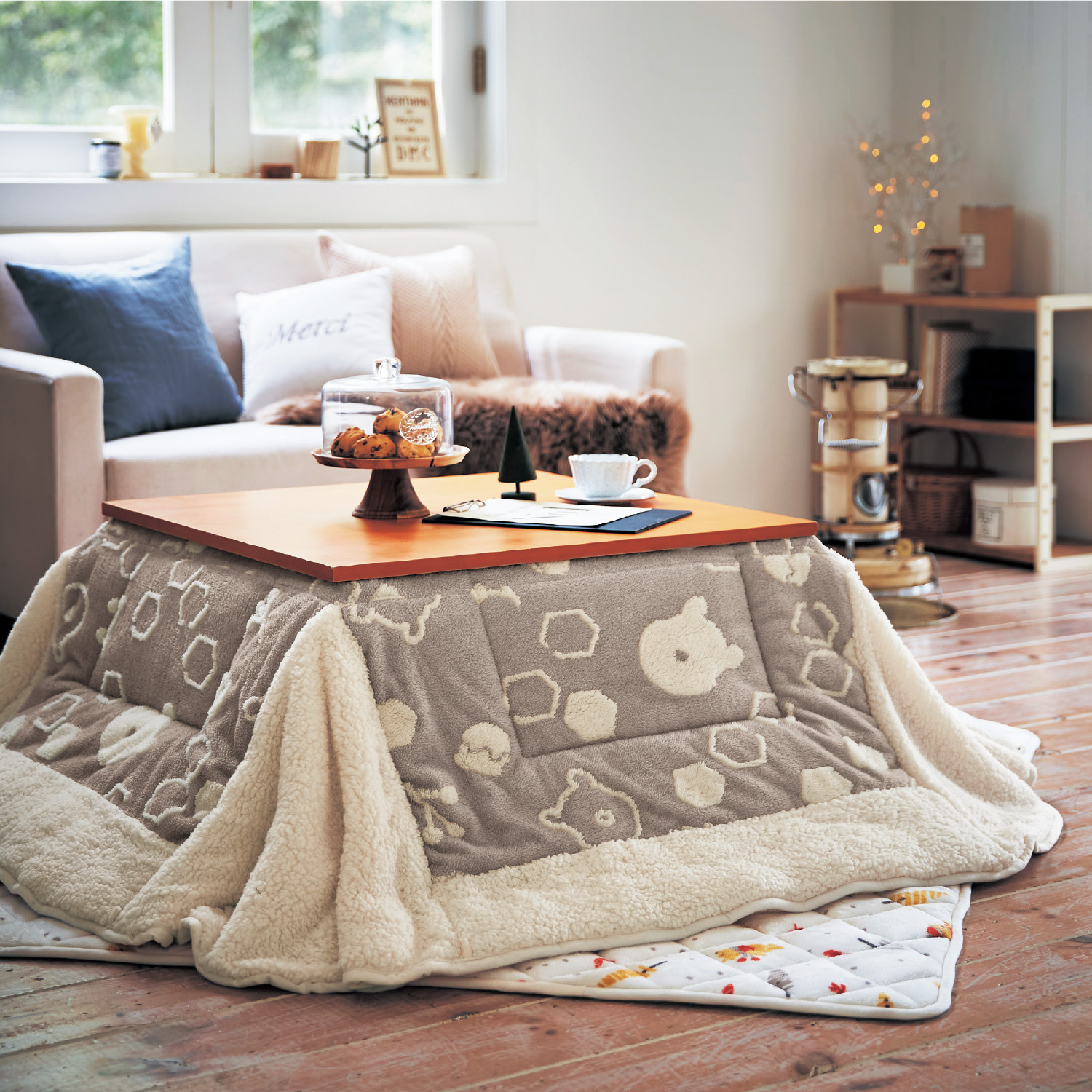 ジャカードボアのこたつ布団 くまのプーさん ディズニー Disney 通販のベルメゾンネット ジャカードボアのこたつ布団 くまのプーさん ディズニー Disney 通販のベルメゾンネット