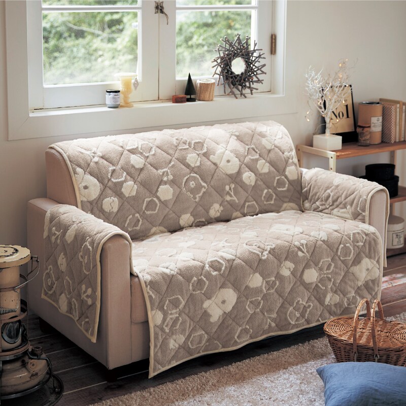 ジャカードボアの肘掛け付きソファーカバー くまのプーさん ディズニー Disney 通販のベルメゾンネット