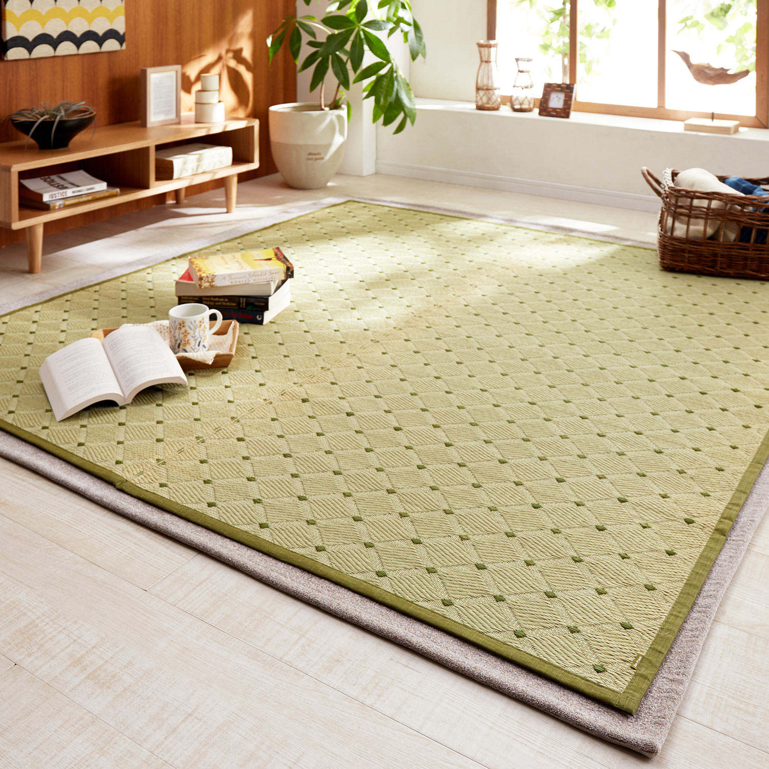 【ベルメゾン】日本で育ったい草を使用したい草上敷き(裏なし) 【ベルメゾン】日本で育ったい草を使用したい草上敷き(裏なし)