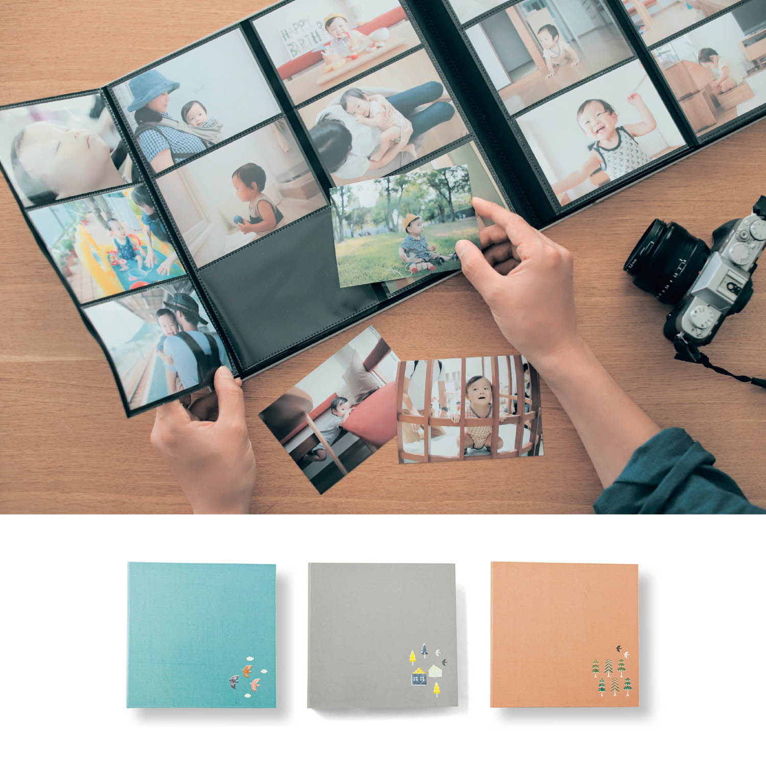 きなこさんコラボ 見開き18枚写真が入る612枚収納大容量写真アルバム 通販のベルメゾンネット きなこさんコラボ 見開き18枚写真が入る612枚収納大容量写真アルバム 通販のベルメゾンネット