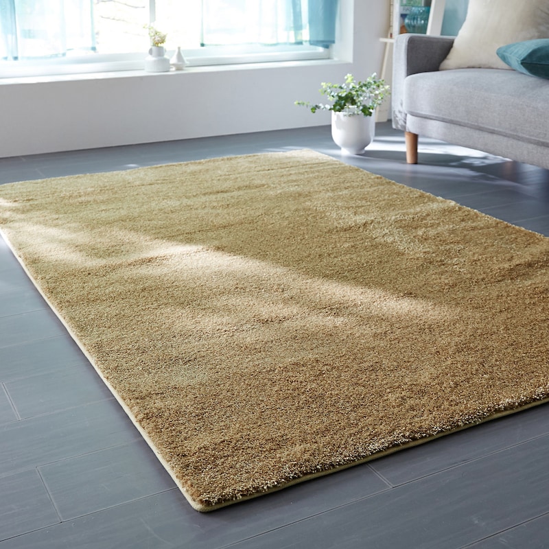 ベージュ　直径約140cm（円）