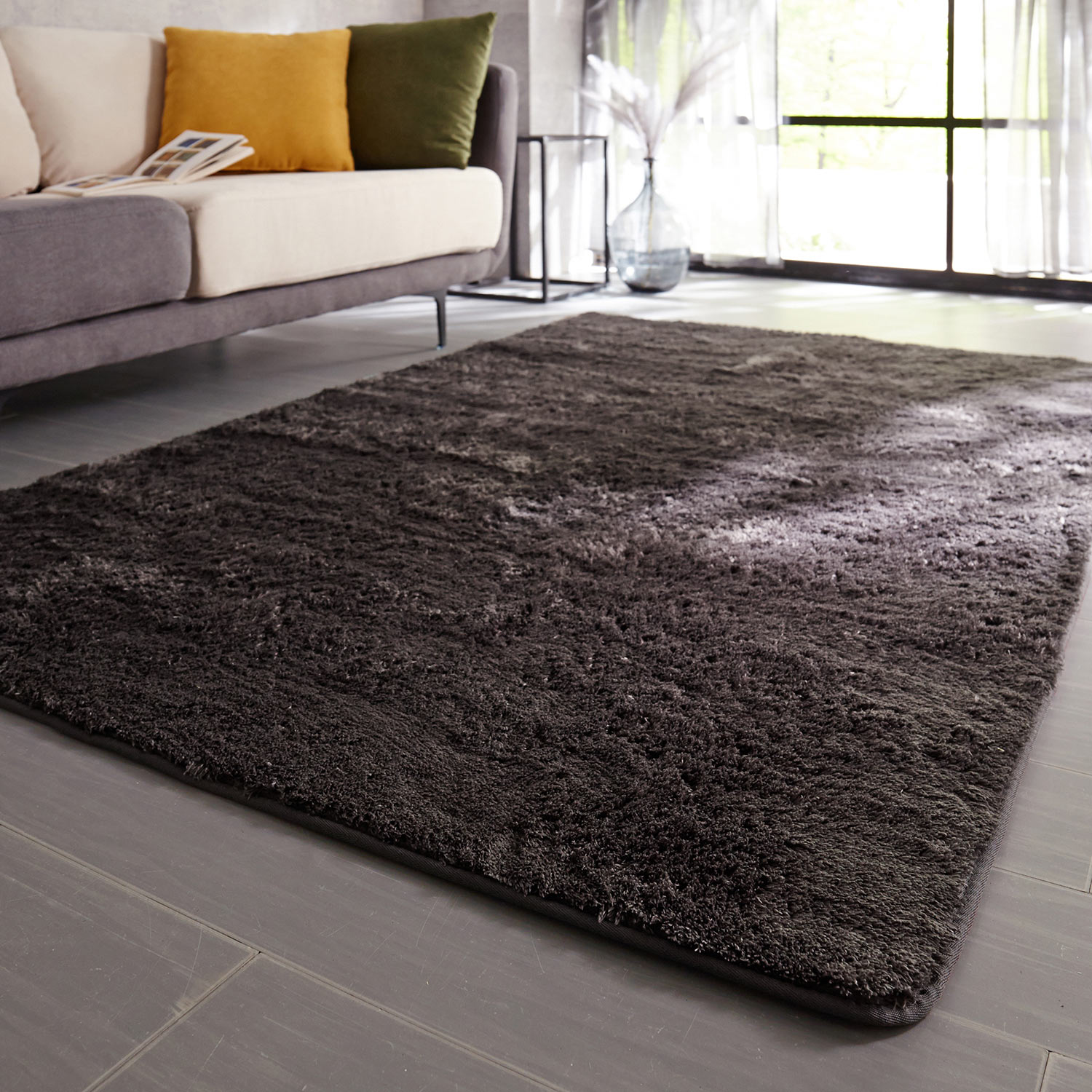 素晴らしい品質 ミニラボ Minilabo ラグ インド綿130 190アイボリー花柄 ラグ Caes Com Do