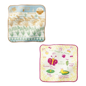 【ニコッティ/nicottie】日本製5重ガーゼのおはなしお手拭き