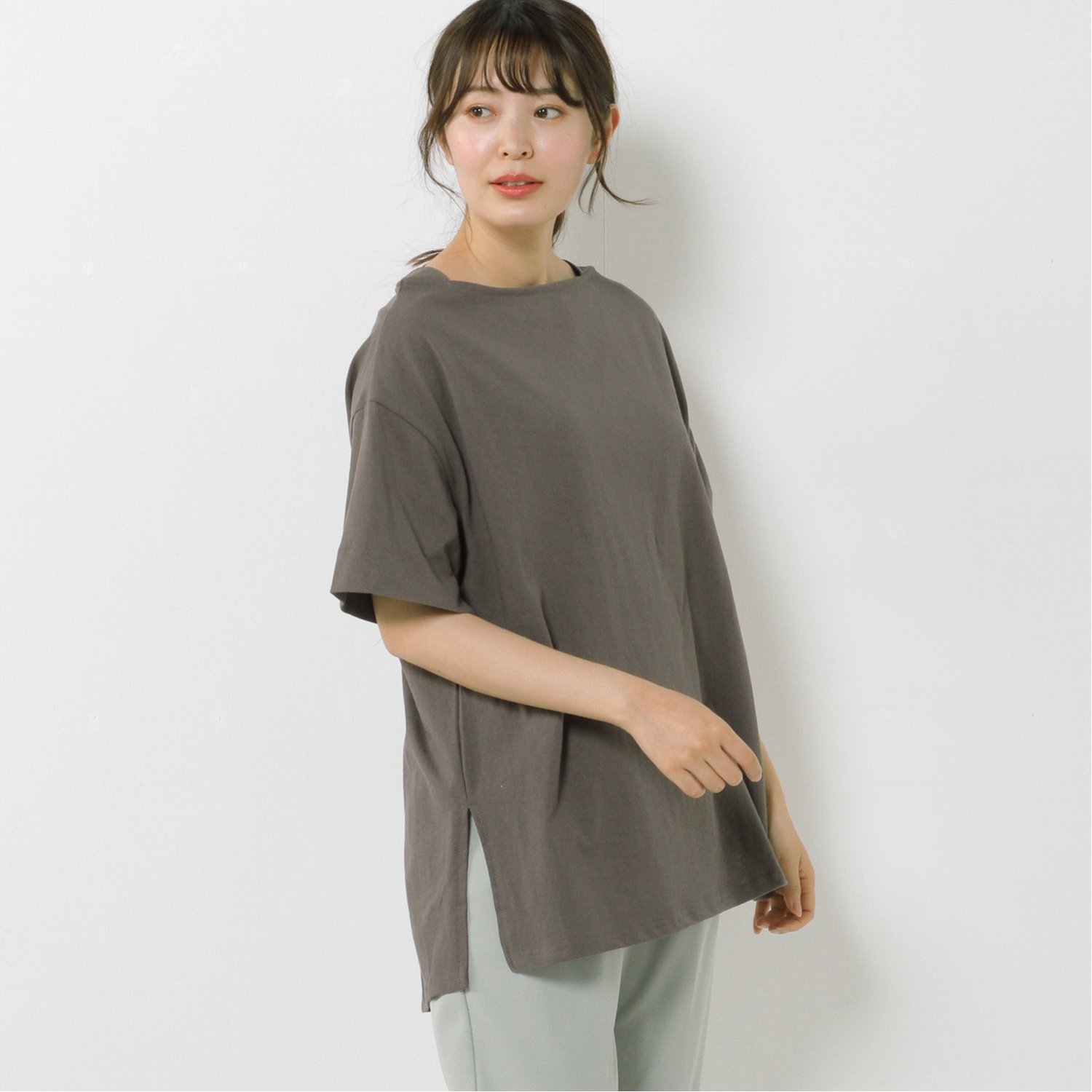 ボートネック インナーの通販 通販のベルメゾンネット ボートネック インナーの通販 通販のベルメゾンネット