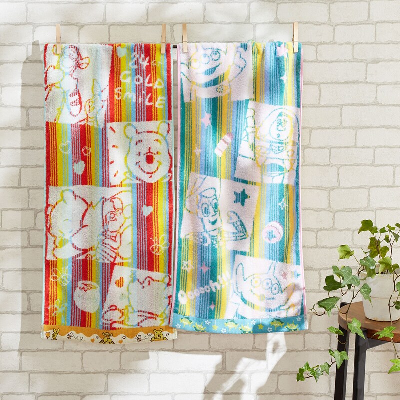 柔らかな肌触りの甘撚糸タオル 選べるキャラクター ディズニー Disney 通販のベルメゾンネット