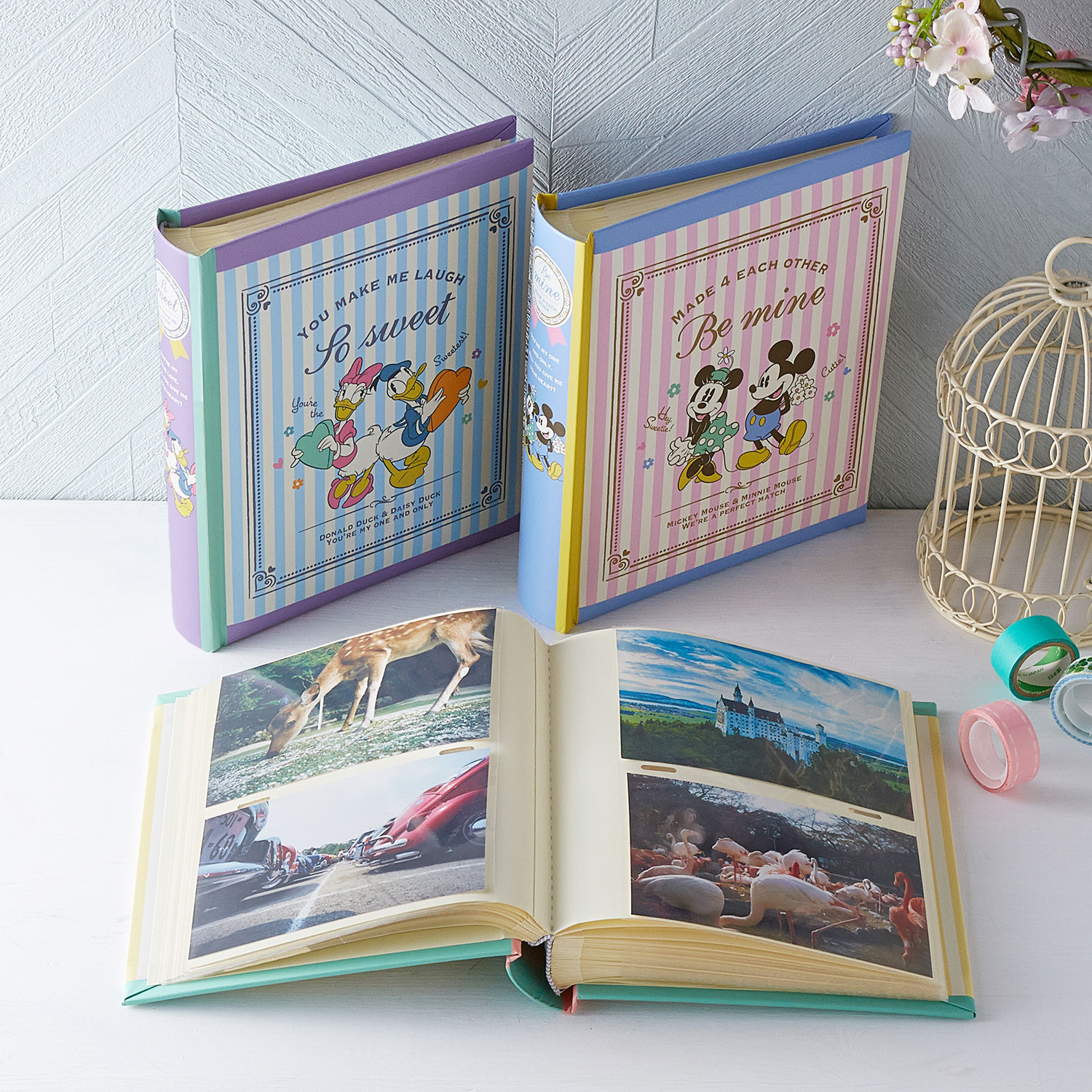 【ディズニー/Disney】160枚収納 背丸ブック式ポケットアルバム(選べるキャラクター) 【ディズニー/Disney】160枚収納 背丸ブック式ポケットアルバム(選べるキャラクター)