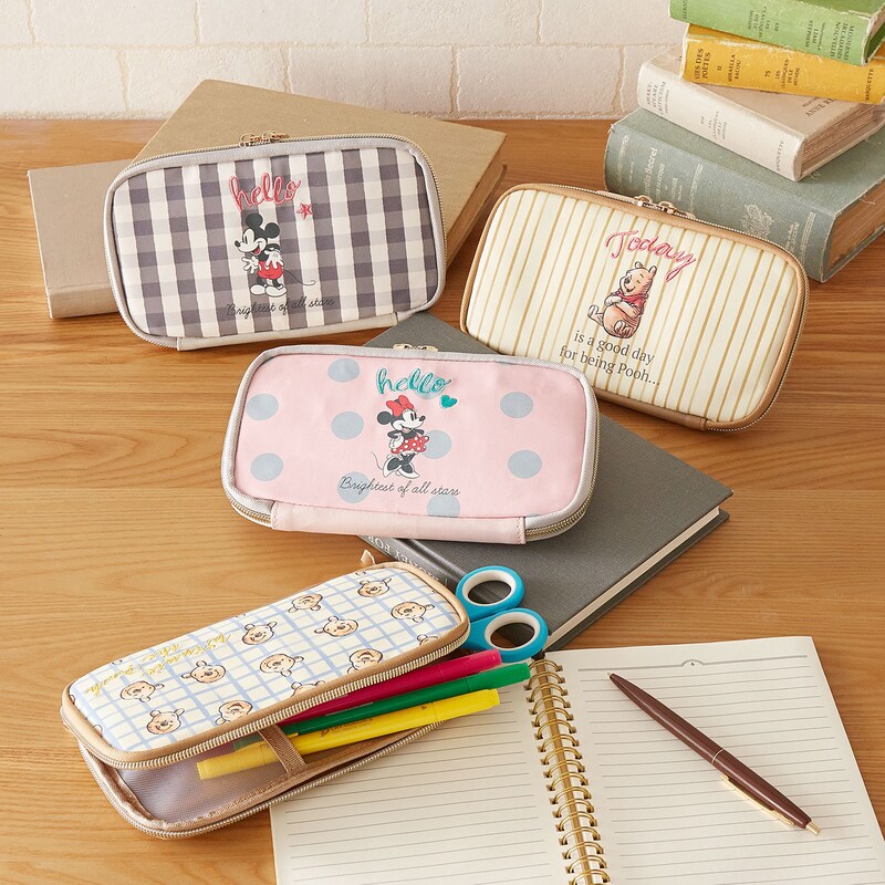 開いて使いやすいマルチペンケース 選べるキャラクター ディズニー Disney 通販のベルメゾンネット