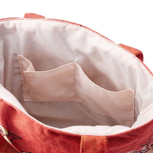 ゴブラン織りのマチ付きトートバッグ「ムーミン」
