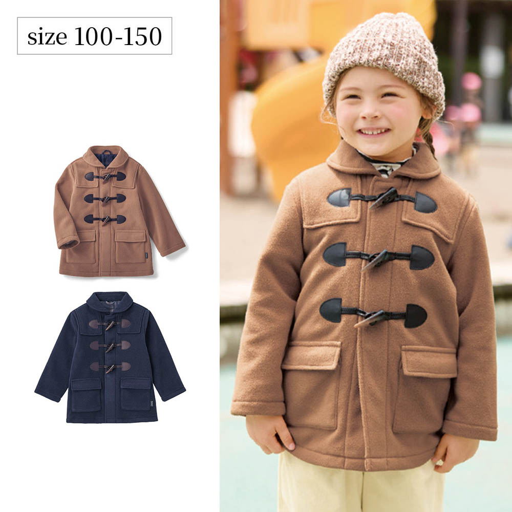 【ジータ/GITA】フリースダッフルコート 【子供服 長袖】 【ジータ/GITA】フリースダッフルコート 【子供服 長袖】
