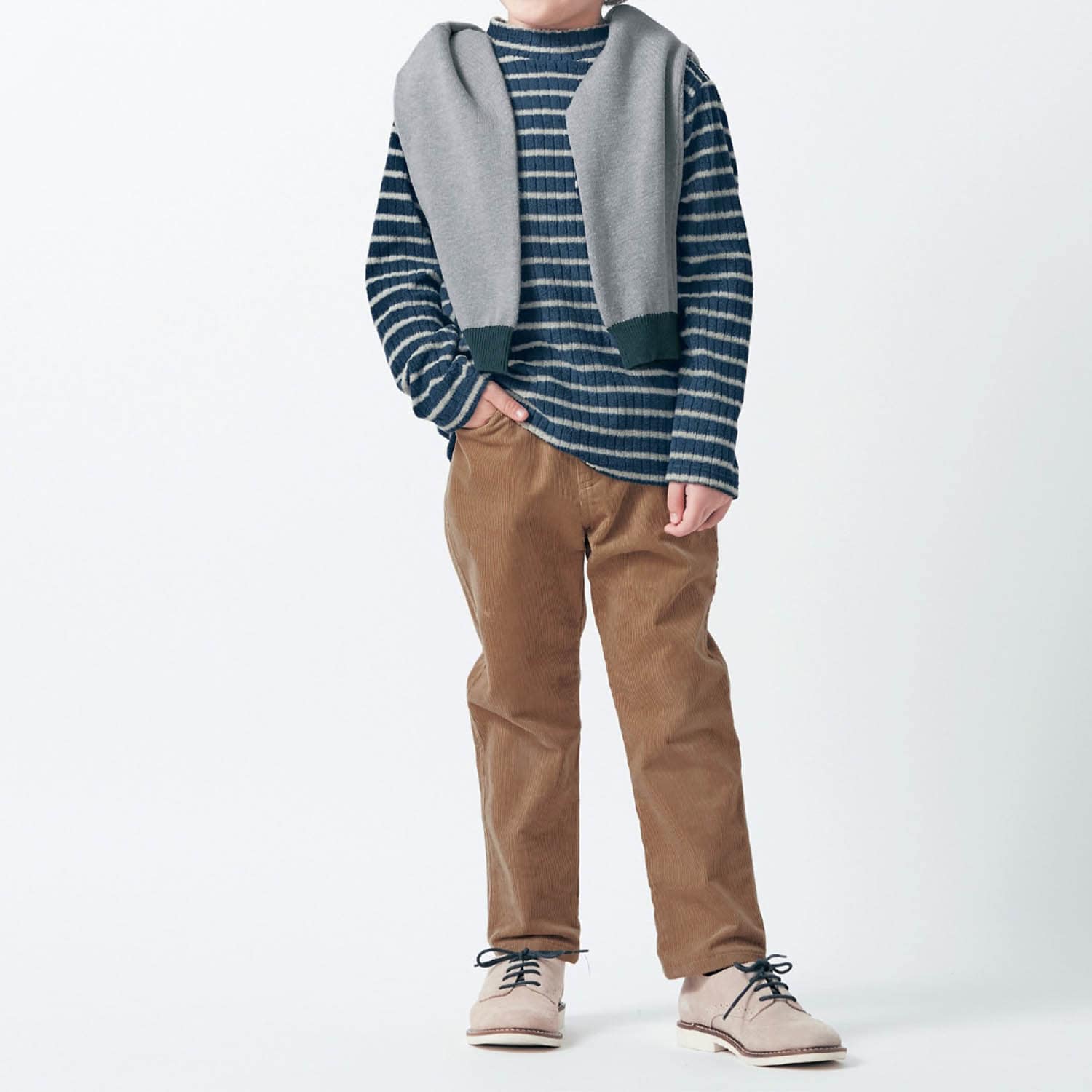 ZARA kids カーディガン ネイビー 140センチ - ジャケット