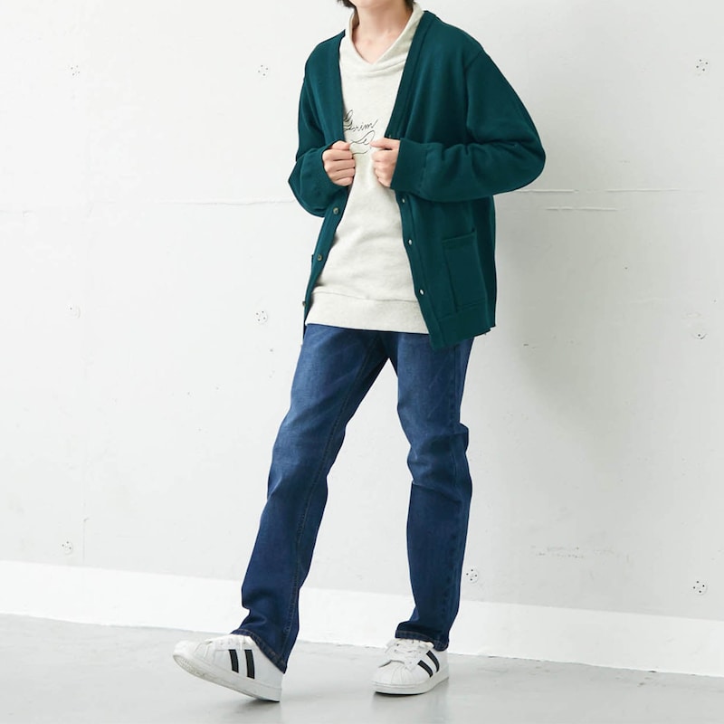 グリーン／モデル身長：148.5cm、着用サイズ：150