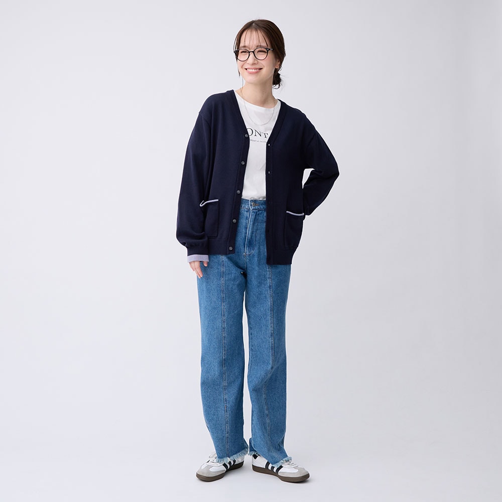 160サイズはママにも（モデル身長166cm・160サイズ）