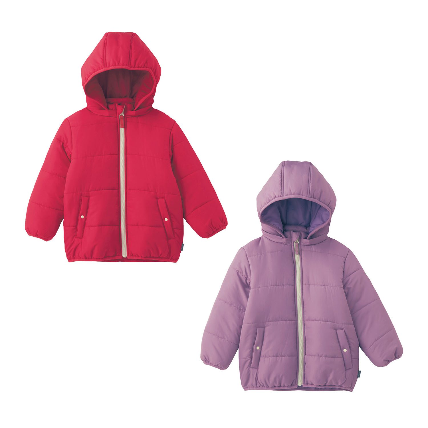 【ジータ/GITA】フードが取り外せる撥水中わたジャケット