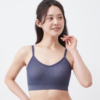 デニム調杢ブルー